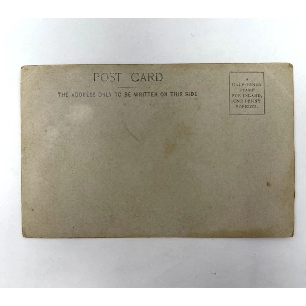 Antique RPPC British Soldiers Group Portrait Postcard Likely WWI Era
